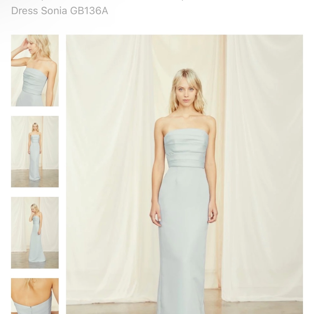 Amsale Bridesmaid Dress in MINT